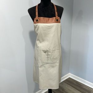 Nespresso Barista apron upcycled cotton NEW